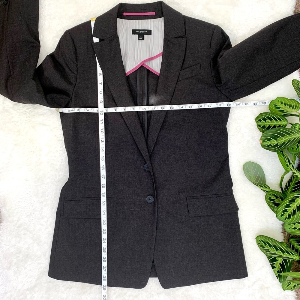 Ann Taylor Lightweight Two-Button Wool Blazer - image 3